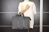 Auth Louis Vuitton Taiga Porte Documents Lozan Briefcase M30052 Black Junk 1646I