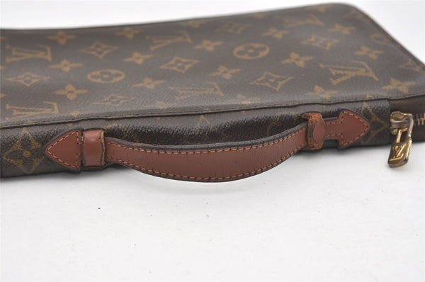 Authentic Louis Vuitton Monogram Poche Escapade Travel Case M60113 LV 1646J