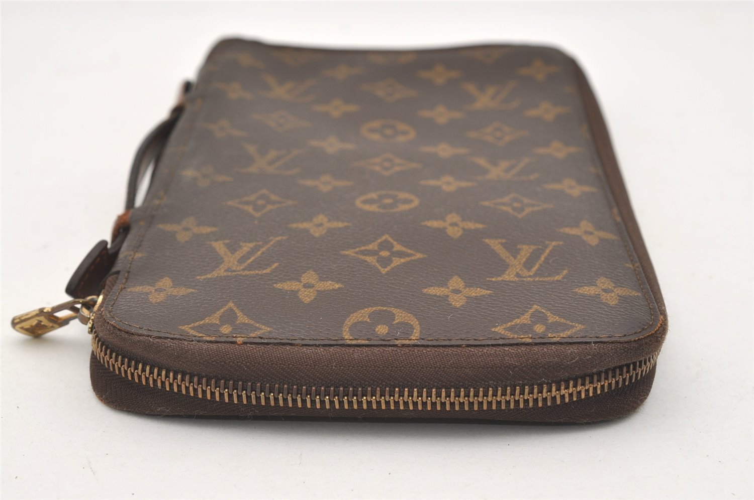 Authentic Louis Vuitton Monogram Poche Escapade Travel Case M60113 LV 1646J