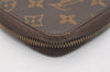 Authentic Louis Vuitton Monogram Poche Escapade Travel Case M60113 LV 1646J