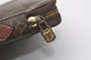 Authentic Louis Vuitton Monogram Poche Escapade Travel Case M60113 LV 1646J