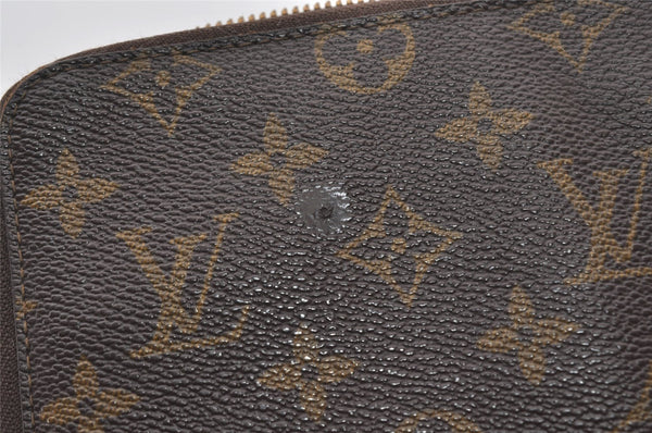 Authentic Louis Vuitton Monogram Poche Escapade Travel Case M60113 LV 1646J