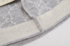 Authentic GUCCI Vintage Beanie Knit Cap For Baby GG Wool Size S White Gray 1646K