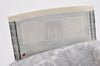 Authentic GUCCI Vintage Beanie Knit Cap For Baby GG Wool Size S White Gray 1646K