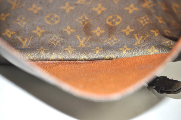 Authentic Louis Vuitton Monogram Marceau Shoulder Cross Body Bag Old Model 1647I