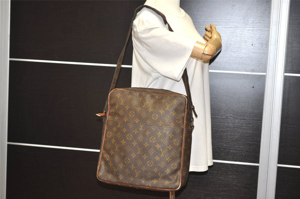 Authentic Louis Vuitton Monogram Marceau Shoulder Cross Body Bag Old Model 1647I