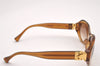 Authentic Louis Vuitton Soupcon Sunglasses Glitter Plastic Brown Z0094E LV 1647J