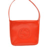Authentic GUCCI Vintage Shoulder Hand Bag Purse Enamel Orange Junk 1647K