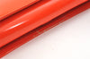Authentic GUCCI Vintage Shoulder Hand Bag Purse Enamel Orange Junk 1647K
