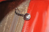 Authentic GUCCI Vintage Shoulder Hand Bag Purse Enamel Orange Junk 1647K