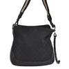 Auth GUCCI Bamboo Sherry Line 2Way Shoulder Bag GG Canvas Leather Black 1648J