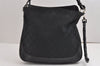 Auth GUCCI Bamboo Sherry Line 2Way Shoulder Bag GG Canvas Leather Black 1648J