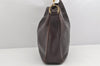 Authentic GUCCI Bamboo 2Way Shoulder Hand Bag Purse Leather Brown Junk 1648K