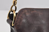 Authentic GUCCI Bamboo 2Way Shoulder Hand Bag Purse Leather Brown Junk 1648K