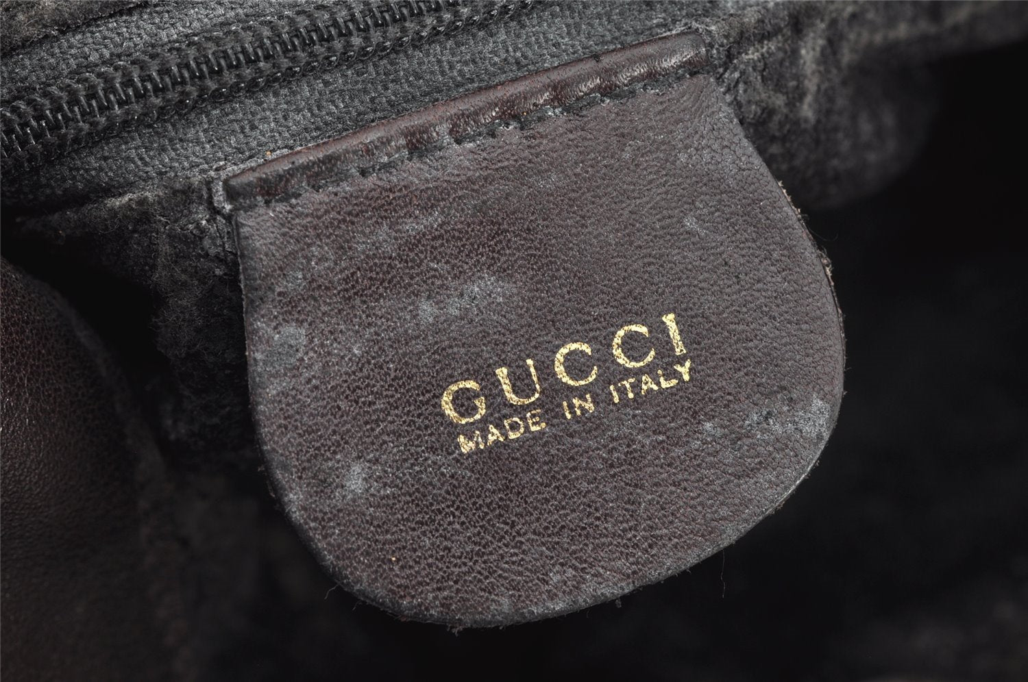 Authentic GUCCI Bamboo 2Way Shoulder Hand Bag Purse Leather Brown Junk 1648K