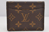 Authentic Louis Vuitton Monogram Vintage Card Pass Case Purse LV 1650K