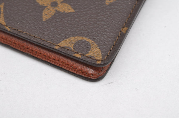 Authentic Louis Vuitton Monogram Vintage Card Pass Case Purse LV 1650K