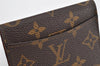Authentic Louis Vuitton Monogram Vintage Card Pass Case Purse LV 1650K