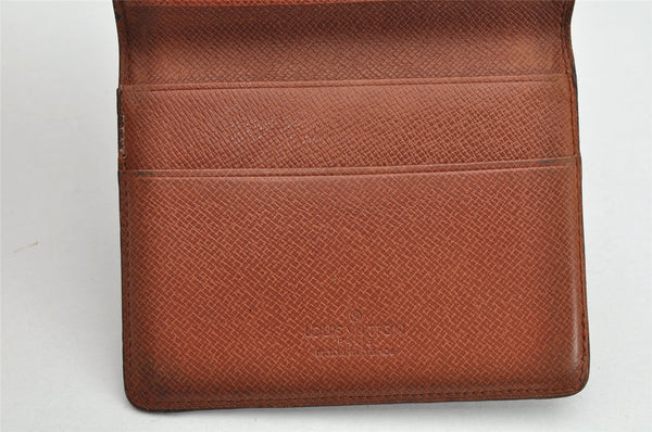 Authentic Louis Vuitton Monogram Vintage Card Pass Case Purse LV 1650K