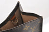 Authentic Louis Vuitton Monogram Sac Plat Hand Tote Bag M51140 LV Junk 1651I