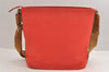 Authentic BURBERRY BLUE LABEL Shoulder Cross Body Bag Canvas Leather Red 1652J