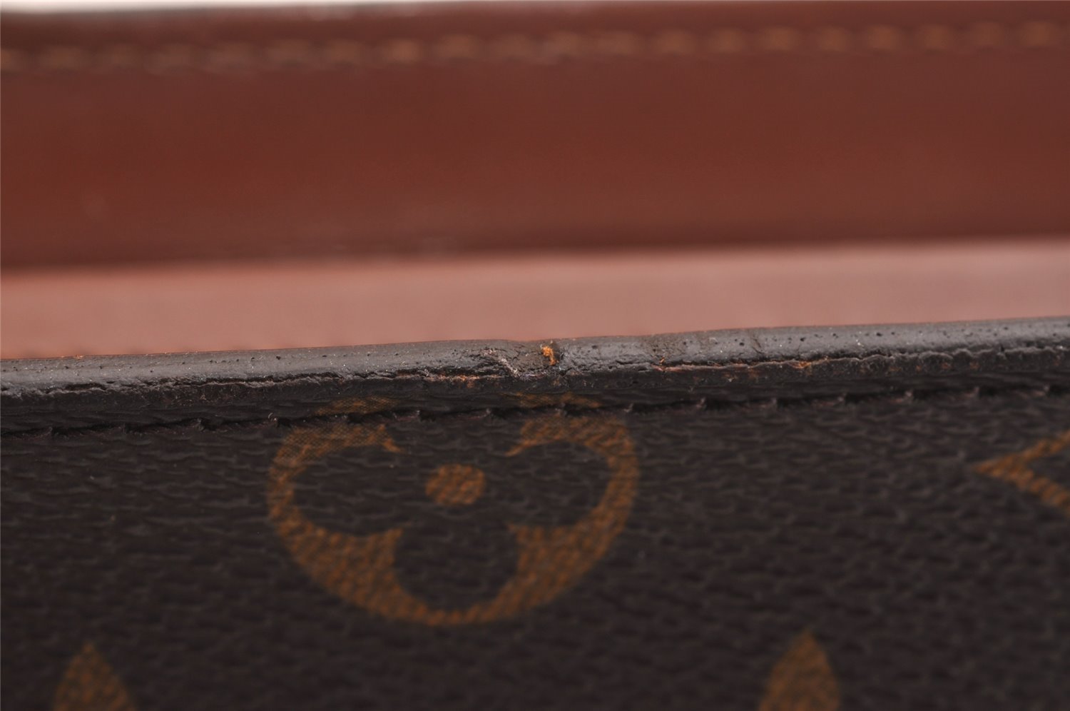 Authentic Louis Vuitton Monogram Pochette Homme Clutch Hand Bag M51795 LV 1653I