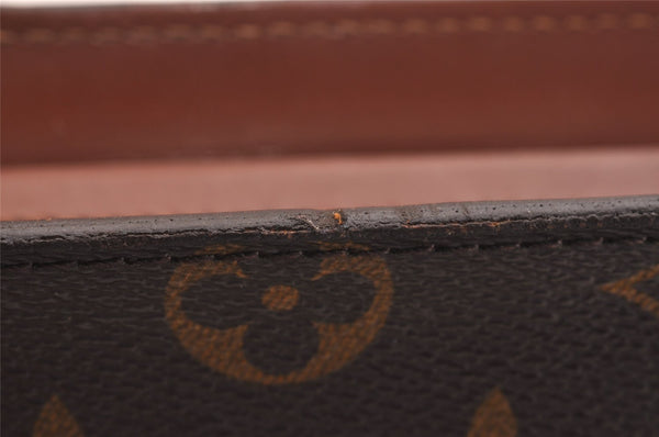 Authentic Louis Vuitton Monogram Pochette Homme Clutch Hand Bag M51795 LV 1653I