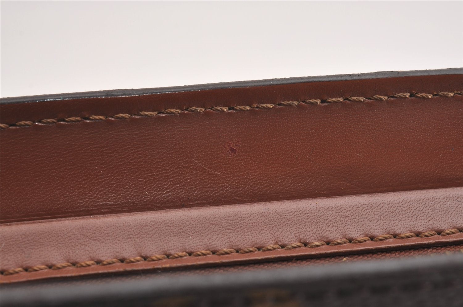 Authentic Louis Vuitton Monogram Pochette Homme Clutch Hand Bag M51795 LV 1653I