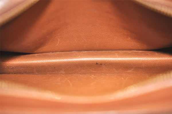 Authentic Louis Vuitton Monogram Pochette Homme Clutch Hand Bag M51795 LV 1653I