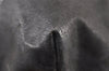 Authentic CHANEL Vintage CC Logo Shoulder Tote Bag PVC Leather Black 1653K
