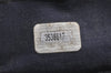 Authentic CHANEL Vintage CC Logo Shoulder Tote Bag PVC Leather Black 1653K