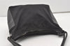 Authentic GUCCI Shoulder Hand Bag Purse GG Nylon Leather 0013766 Black 1654J