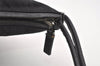 Authentic GUCCI Shoulder Hand Bag Purse GG Nylon Leather 0013766 Black 1654J