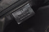 Authentic GUCCI Shoulder Hand Bag Purse GG Nylon Leather 0013766 Black 1654J