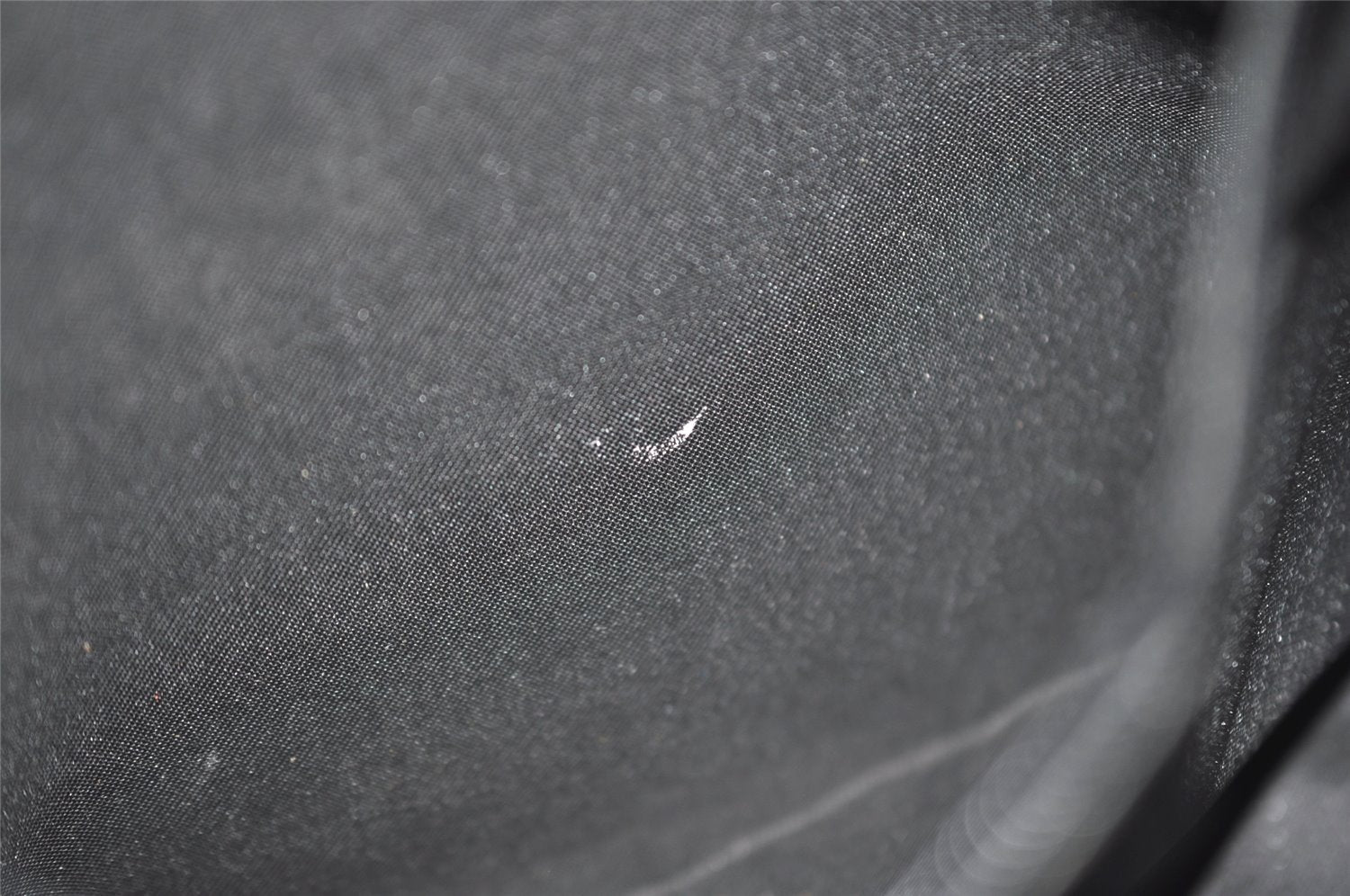 Authentic GUCCI Shoulder Hand Bag Purse GG Nylon Leather 0013766 Black 1654J