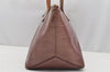 Authentic Louis Vuitton Vernis Bellevue PM Hand Bag Purse Purple M93584 LV 1655I