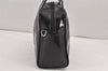 Authentic GUCCI Vintage 2Way Shoulder Hand Bag Purse Enamel Black Junk 1656K