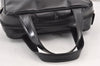 Authentic GUCCI Vintage 2Way Shoulder Hand Bag Purse Enamel Black Junk 1656K
