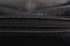 Authentic GUCCI Vintage 2Way Shoulder Hand Bag Purse Enamel Black Junk 1656K