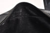 Authentic GUCCI Vintage 2Way Shoulder Hand Bag Purse Enamel Black Junk 1656K