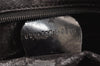 Authentic GUCCI Vintage 2Way Shoulder Hand Bag Purse Enamel Black Junk 1656K