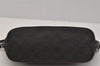 Authentic GUCCI Vintage Hand Bag Pouch Purse GG Canvas Leather 07198 Brown 1657J