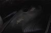 Authentic GUCCI Bamboo 2Way Shoulder Hand Bag Leather Black 0011577 Junk 1657K