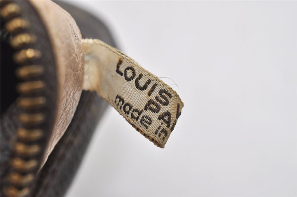 Auth Louis Vuitton Monogram Trousse Toilette 23 Clutch Hand Bag M47524 LV 1658I