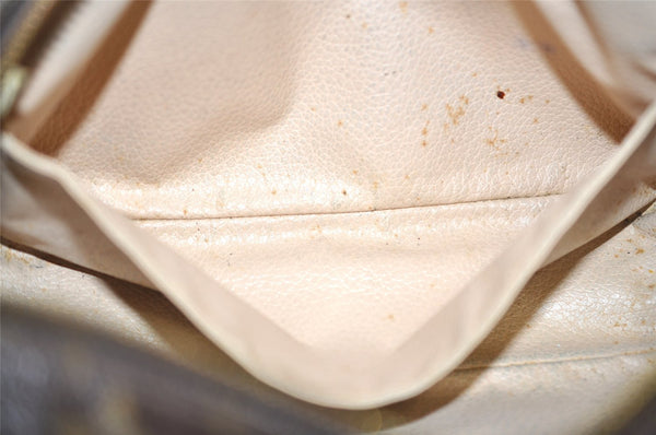 Auth Louis Vuitton Monogram Trousse Toilette 23 Clutch Hand Bag M47524 LV 1658I