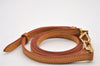 Authentic Louis Vuitton Leather Shoulder Strap Beige 39.6-46.1" LV 1658J