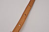 Authentic Louis Vuitton Leather Shoulder Strap Beige 39.6-46.1" LV 1658J