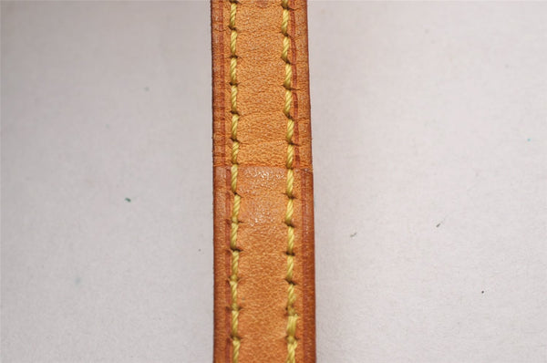 Authentic Louis Vuitton Leather Shoulder Strap Beige 39.6-46.1" LV 1658J