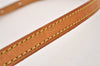 Authentic Louis Vuitton Leather Shoulder Strap Beige 39.6-46.1" LV 1658J