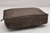 Auth Louis Vuitton Monogram Trousse Toilette 28 Clutch Hand Bag Old Model 1658K